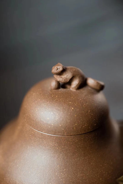 160cc chinese Yixing Handmade Zisha teapot Duan Clay Grape Hu Gongfu Tea Pot