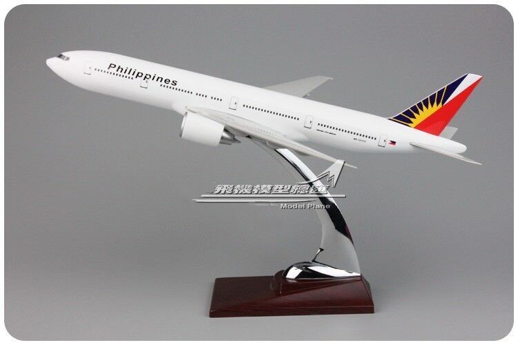 32CM Philippines BOEING 777 RP-C7777 Passenger Airplane Resin Aircraft Model