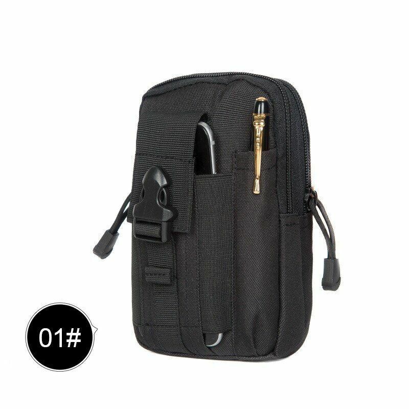 Waist Pack Bag Pouch Waterproof Nylon Mobile Phone Wallet Travel Kit Durable