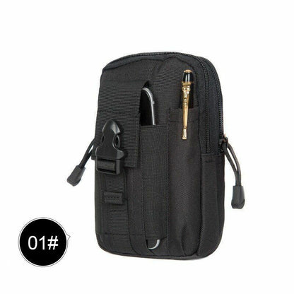 Waist Pack Bag Pouch Waterproof Nylon Mobile Phone Wallet Travel Kit Durable