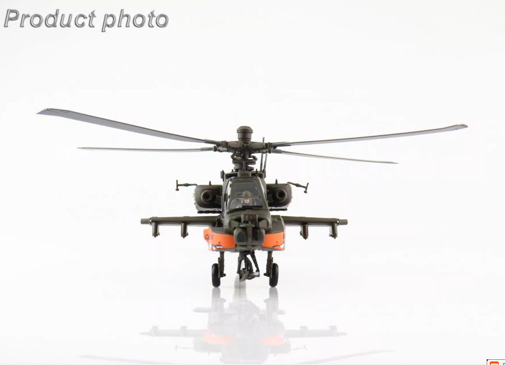 1:72 HM AH-64D Royal Netherlands Air Force 2010 Helicopter Diecast Plane Model