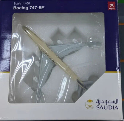 1:400 Hogan SAUDIA CARGO BOEING 747-8F Airfreighter Plane Diecast Aircraft Model