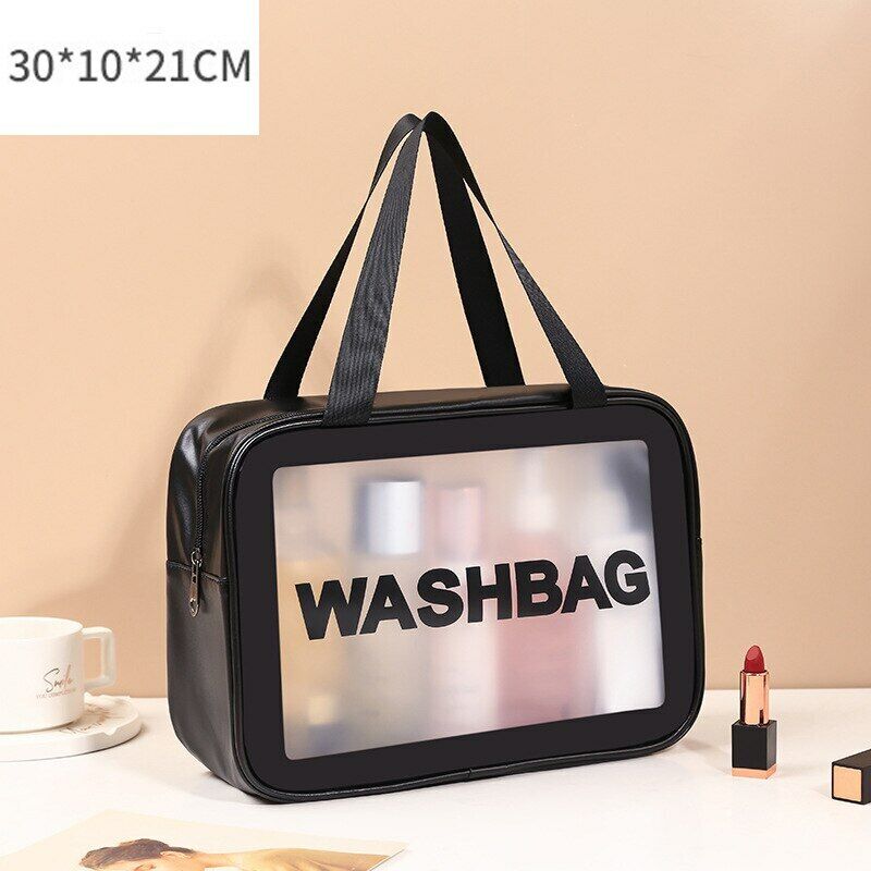 Portable Travel Storage Bag Toiletry Organize Waterproof PVC Cosmetic Bags Women
