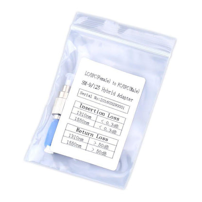 High Quality 2.5mm to1.25mm LC FC Hybrid Adapter Single Mode Fiber Optic Adapter