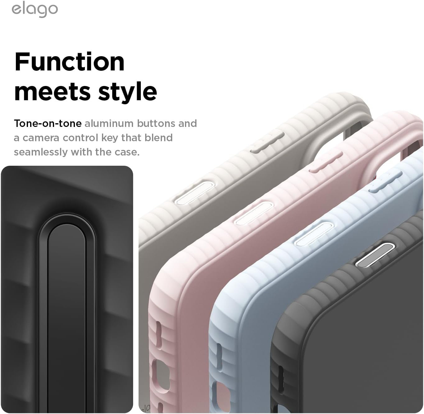 Magnetic Ridge for Iphone 17 Pro Max Case, Premium Magnetic Silicone Case, Compa