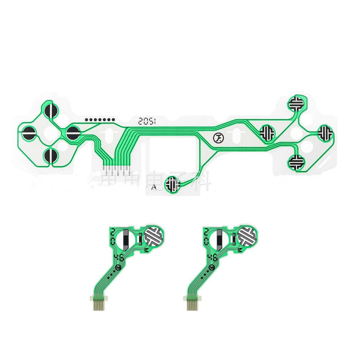 Green Film Controller Flex Cable Ribbon Conductive Film For PS5 Controller aa