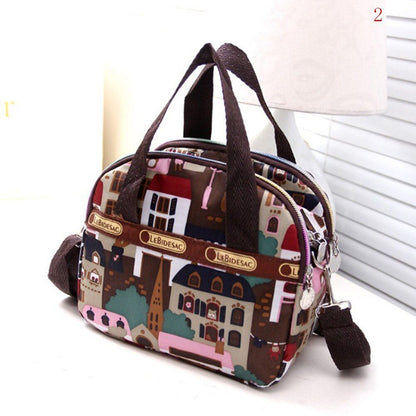 Messenger Crossbody Bag Summer Fashion Print Handbag Casual Bag 25*12*22 CM 1PC