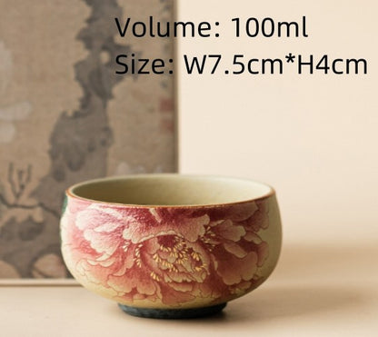 One Cup Ceramic Chinese Kungfu Tea Cup Antique Style Master Cup Of Tea On Sales