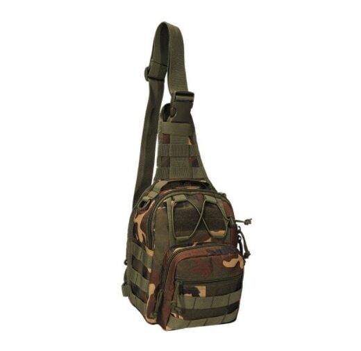 Men's Tactical Chest Bag Outdoor Hiking Climbing Backpack 600D Shoulder Bag