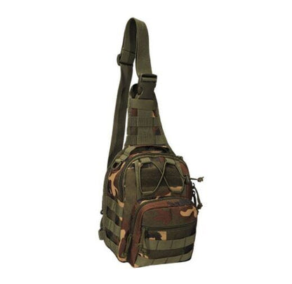 Men's Tactical Chest Bag Outdoor Hiking Climbing Backpack 600D Shoulder Bag