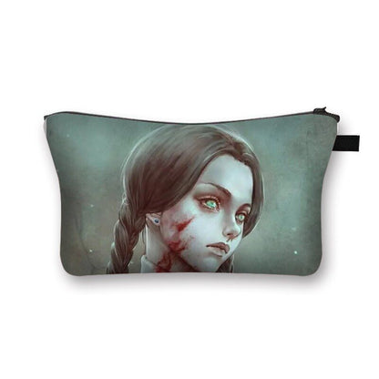 Cosmetic Case Gothic Theme Toiletries Bags Lipstick Makeup Purse 15*21*13CM 1 PC
