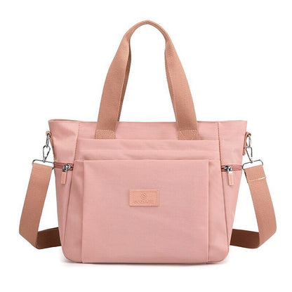 Handbag Nylon Shoulder Bag Fashion 30*16*27CM Zipper Crossbody 120CM Strap Long