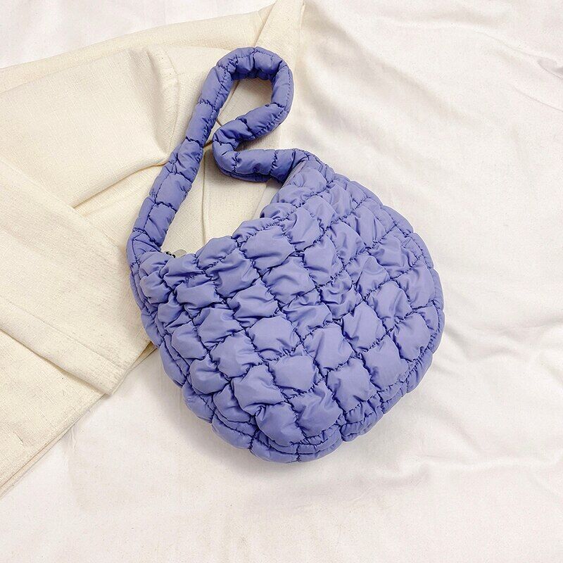 Casual Handbag for Women Cloth Shopper Shopping Bag Fabric Shoulder Side Bag
