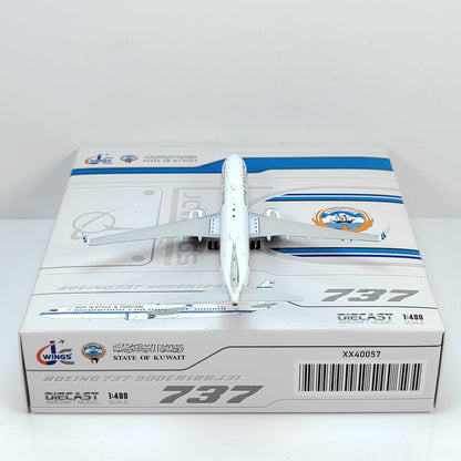 1:400 JC Wings STATE OF KUWAIT BOEING B737-900ER Airplane Diecast Model