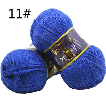 Hot Sale 100g Camel Velvet Thick Yarn Cashmere Hand Knitting Crochet Crafts Yarn