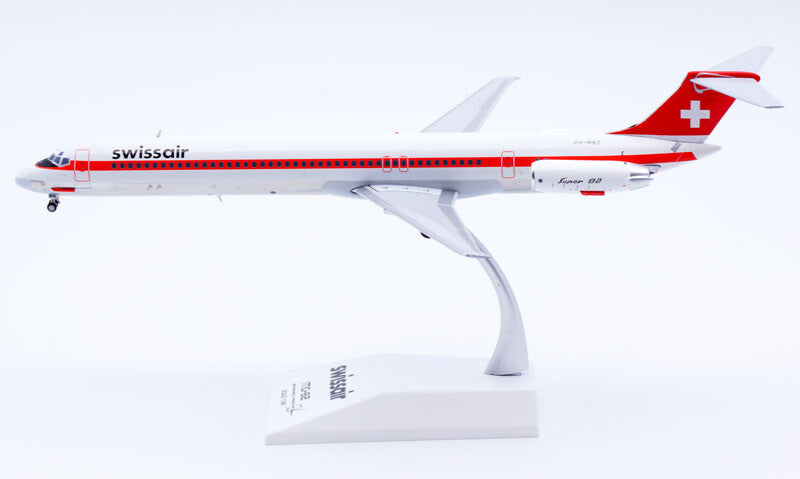 1:200 JC Wings swissair MD-82 Passenger Airplane Diecast Aircraft Model