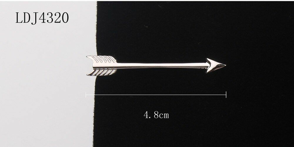 Men Tie Clips Classic Fashion Copper Enamel Creative Business Collar Ties Clasps