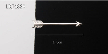 Men Tie Clips Classic Fashion Copper Enamel Creative Business Collar Ties Clasps