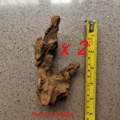 Aquarium Decoration Fish Tank Ornaments Driftwood Natural Tree Trunk Wood 5-40cm