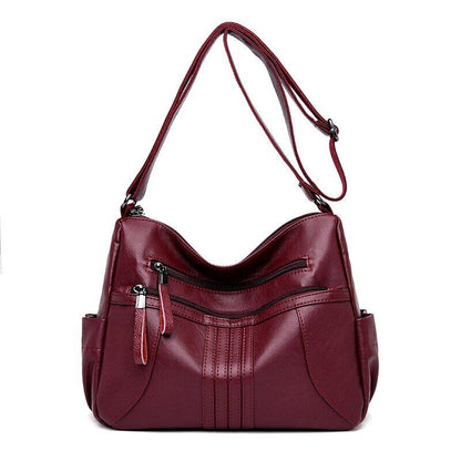 Women Shoulder Bag Soft Leather Large Bag Female Bags Ladies Handbag