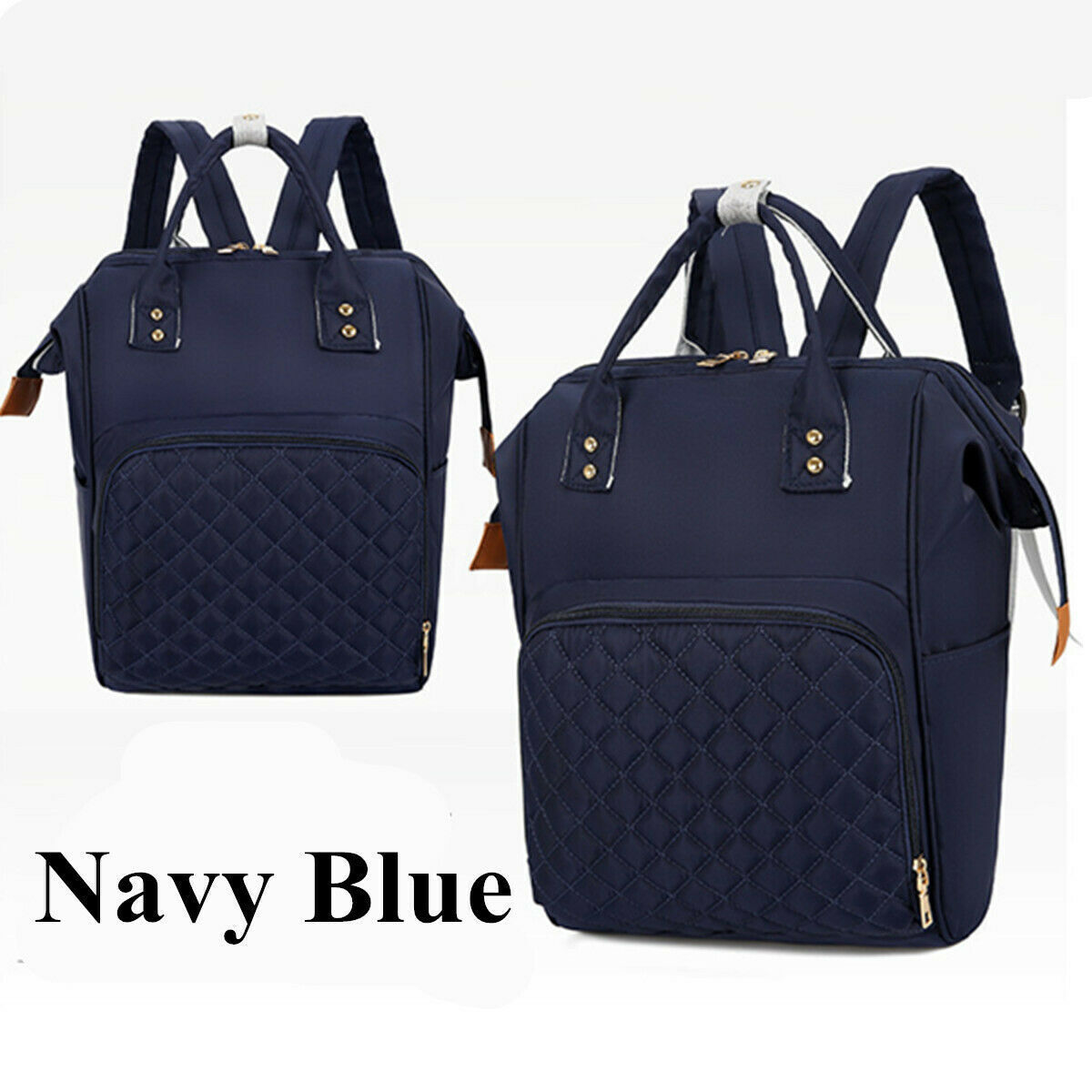 New Women's Mummy Nappy Diaper Bag Large Capacity Baby Travel Backpack Tote Bag