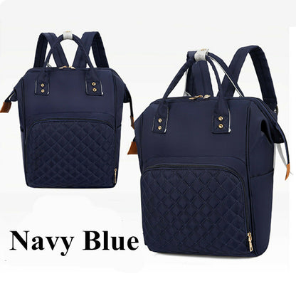 New Women's Mummy Nappy Diaper Bag Large Capacity Baby Travel Backpack Tote Bag