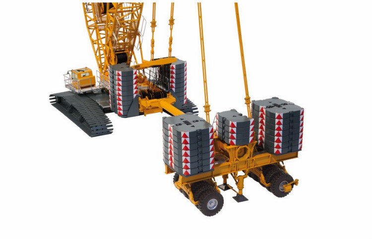 1:50 NZG LIEBHERR LR1600/2 Crawler Crane Construction Machine #843 Diecast Model