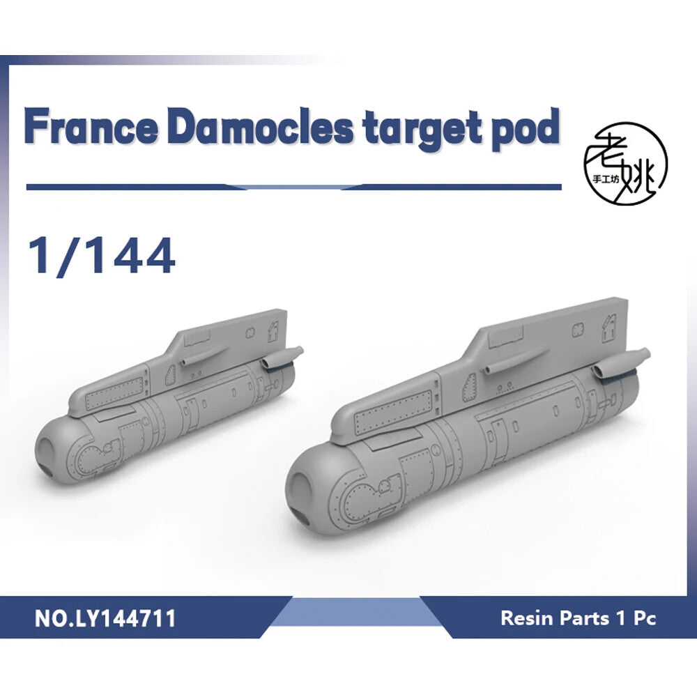 Yao's Studio LY144711 Model France Mirage2000 Carry Weapon Damocles target pod