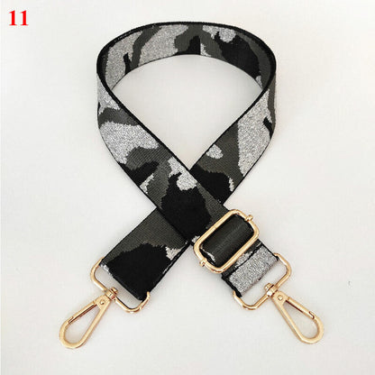 Camouflage Print Bag Shoulder Strap Handbag Replacement Adjustable Belt Handle ⊰