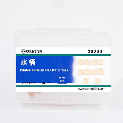 SSMODEL SS835855 1/35 Model Upgrade Parts US Water Cans 10pcs