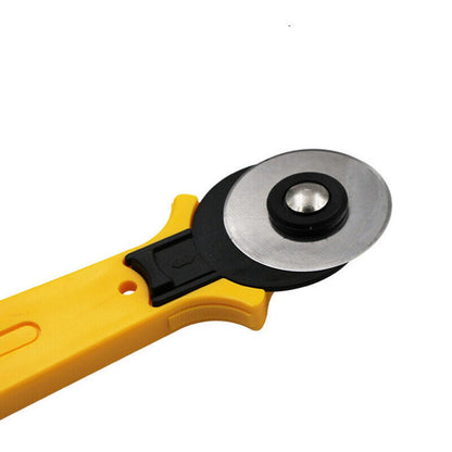 28mm Rotary Cutter For Paper Cloths Leather Plastic Cutting Manual Tools jj