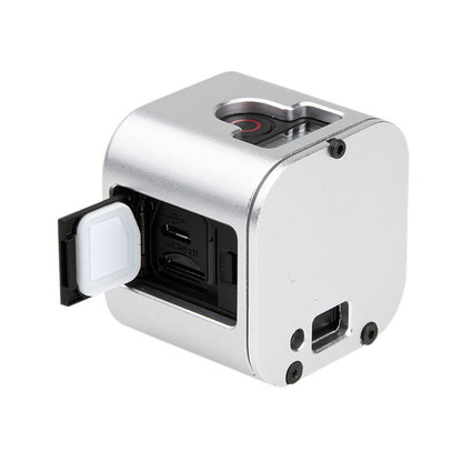 Silvery Aluminium Protective Housing Case Cover Frame for GoPro Hero 4/5 Session