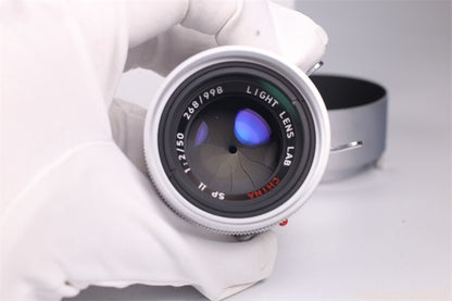 50mm F/2 Limited Light Lens Lab Speed Panchro II Chrome (Leica M-Mount) Lens