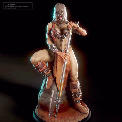 1/24 resin figure model kit Female executioner Unassembled Unpainted