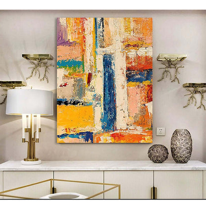 Interior Decor Mural Modern Abstract Handmade Oil Painting Canvas Wall Art