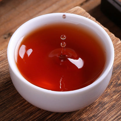 500G Yunnan Old Ban Zhang Laopu Er Tea Branch Tea Ancient Tree Tea Cake -