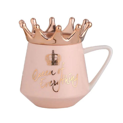 Ceramic Mug Coffee Mug Milk Cup Spoon Lids Coffee Tea Cup Water Mugs