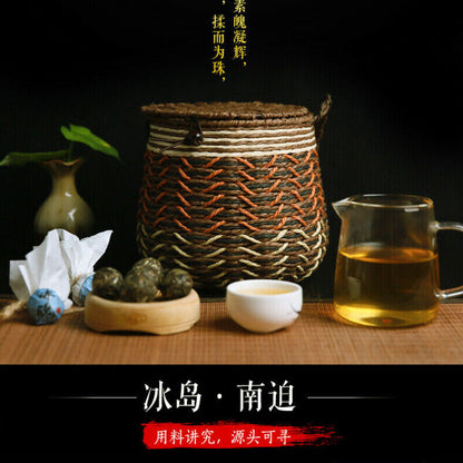 500g Raw Pu-erh Tea DR. PU'ER TEA Ice Soul Dragon Ball Xiao Tuo Tea Tuocha