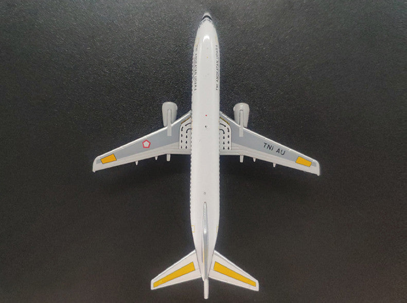 PandaModel TNI ANGKATAN UDARA B737-400 A-7308 1/400 diecast model aircraft