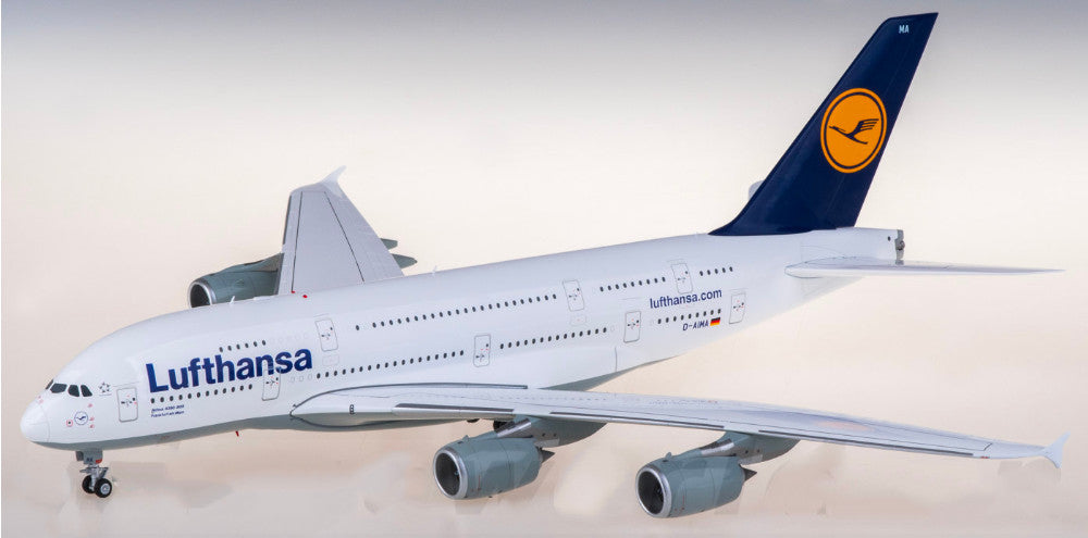 1:200 SQ Wings Lufthansa Airbus A380 Passenger Airplane Diecast Plane Model