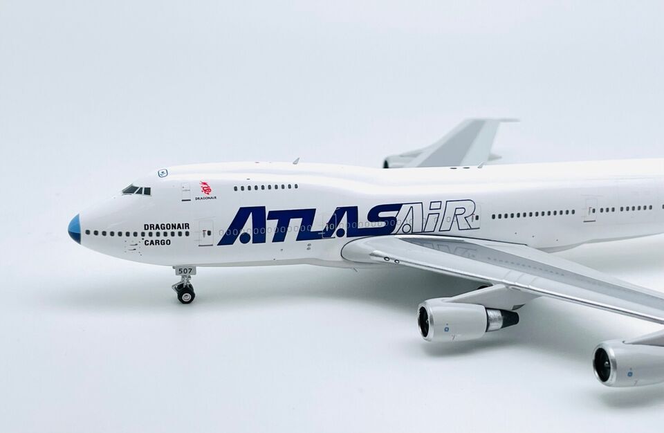 1:400 Phoenix Atlas Air BOEING 747-200 Passenger Airplane Diecast Aircraft Model