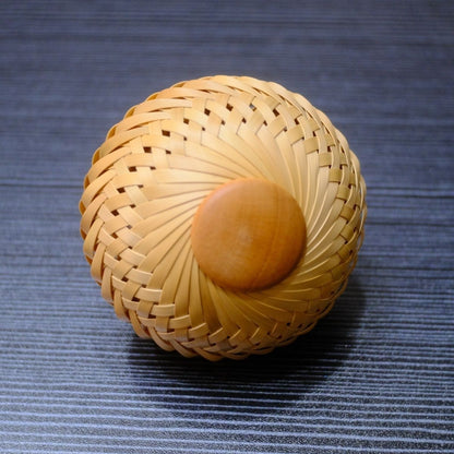 Handwoven Bamboo Guoguo Cage Handmade Chinese Style Cricket Cage Decor