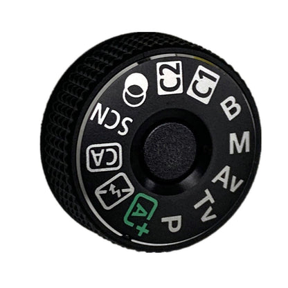 Plastic Top Mode Function Dial Button Replacement Part For Canon EOS 80D Camera