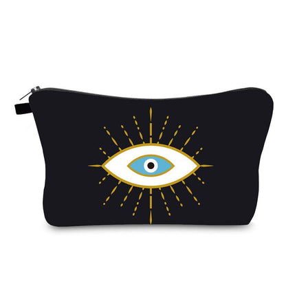 Cosmetic Bag Printed Traveling Storage Bags Clutch Washing Bag Makeup Organizer