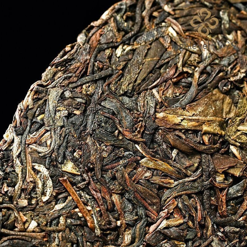 357G 2022 TAETEA 7582 Classic Menghai Dayi Pu Erh Tea Cake, Green -