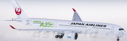 1:200 33CM JC Wings JAPAN AIRLINES AIRBUS A350-900 Plane Flap Down Diecast Model