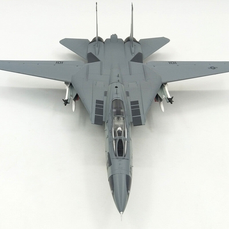 1/72 US Navy F-14D Male Cat Fighter VF-213 Black Lion F14 Aircraft Model
