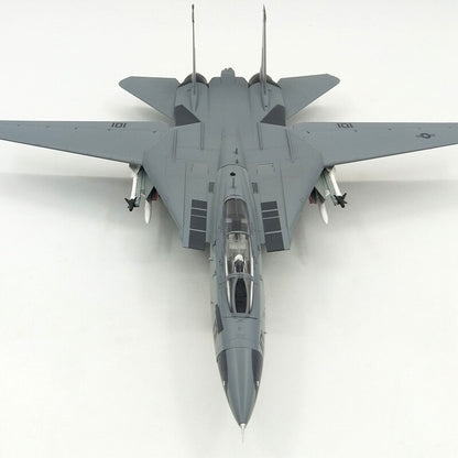 1/72 US Navy F-14D Male Cat Fighter VF-213 Black Lion F14 Aircraft Model