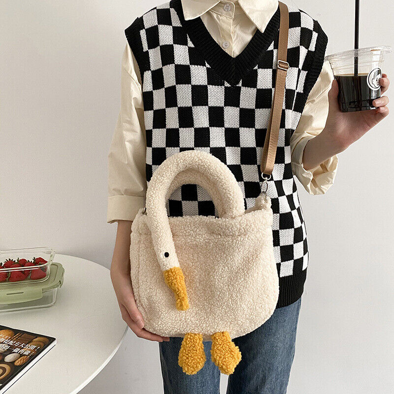 Woman‘s Shoulder Bag Cute Girl Handbag Zipper Portable Bags