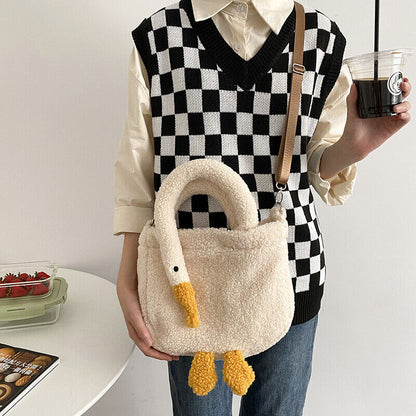 Woman‘s Shoulder Bag Cute Girl Handbag Zipper Portable Bags